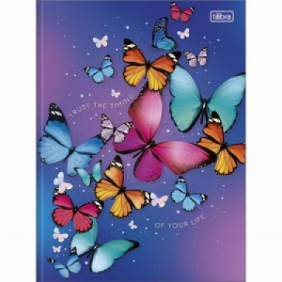 Caderno Brochura Daisy 80 fls Tilibra