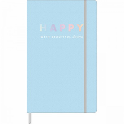 Caderno Fitto Happy   Sem Pauta Bullet Journal - 80fls Grande - Tilibra