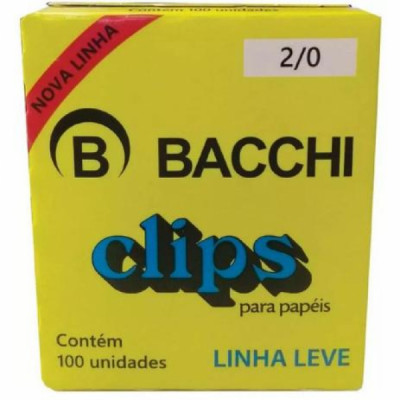 Clips Bacchi Linha Leve 2/0 720unid