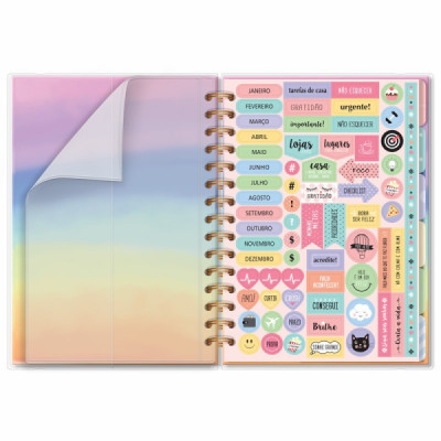 Planner Permanente Tie Dye 6819 - Fina Ideia