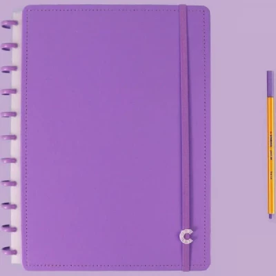 Caderno Inteligente All Purple- Grande 280x215 CIGD4089- Caderno Inteligente