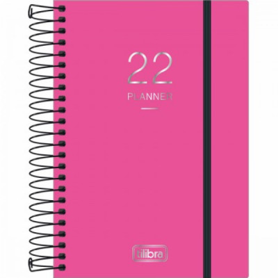 Planner Espiral Neon 2022 - 80fls 130x188 - Tilibra