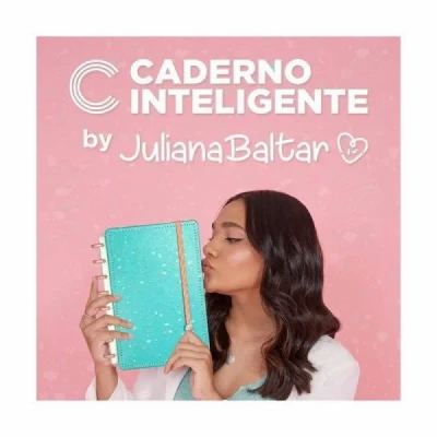 Caderno Inteligente By Juliana Baltar - A5 220x115  CIA52102  - Caderno Inteligente