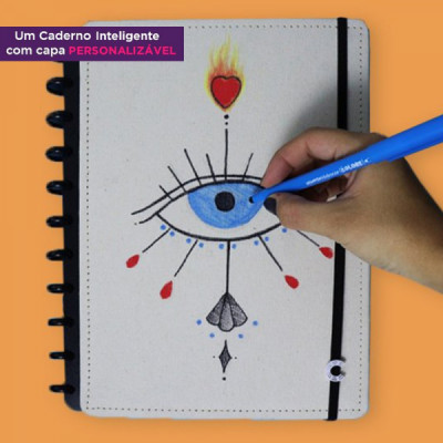 Caderno Inteligente Canvas - Grande 280x215 CIGD4073 - Caderno Inteligente