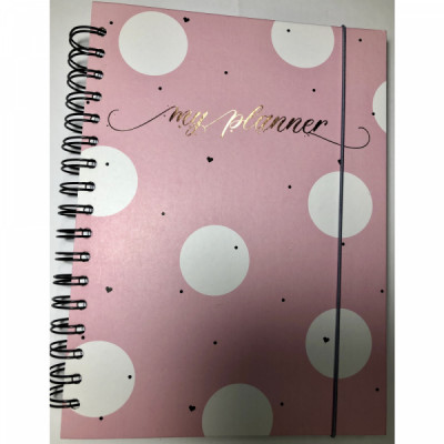 Agenda Planner Permante- 198 Paginas- Espiral com Elastico