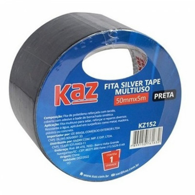 Fita Silver Tape Multiuso Kaz 50x5m