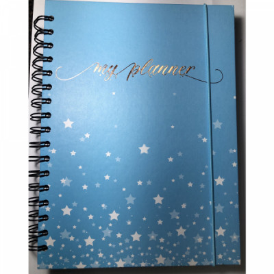 Agenda Planner Permante- 198 Paginas- Espiral com Elastico