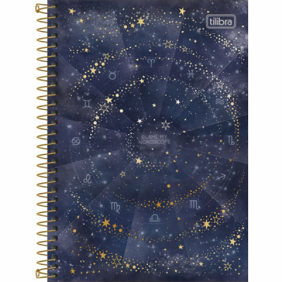 Caderno  Colegial Magic -  1 matéria 80 fls  - Tilibra