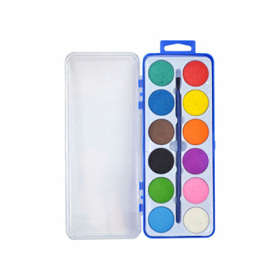 Aquarela 12 Cores KZ922986 - Kaz