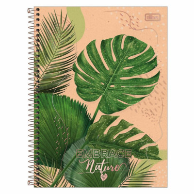 Caderno Espiral 1/4 Tilibra Naturalis 80fls