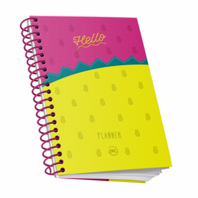 Agenda Planner Permanente Hello - Ref. 3408  140x200 96fls - Dac