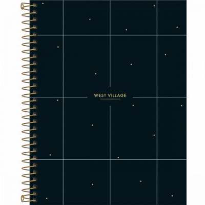 Caderno Espiral Tilibra 1/4 West Village 80fls