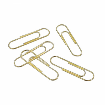 Clips 28mm com 120un Dourado - Tilibra