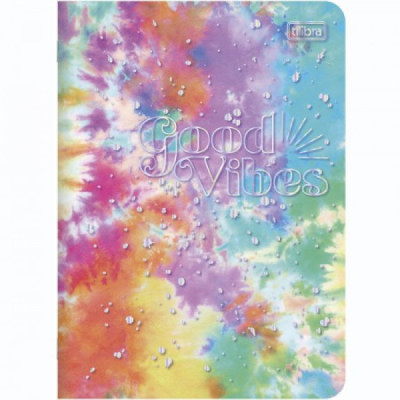 Caderno  Good Vibes  Capa Flexivel - 32fls - Tilibra