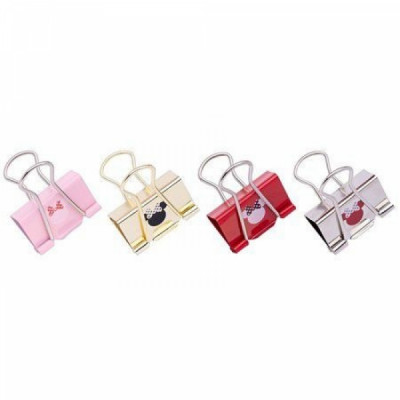 Prendedor Binder Clips Minnie 22393 -  6 Unidades 25mm Ref. 22688  - Molin