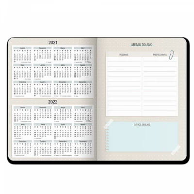 Planner Mensal Happy Time - 56 Paginas 90g 22x16 PL88 - Cartões Gigantes