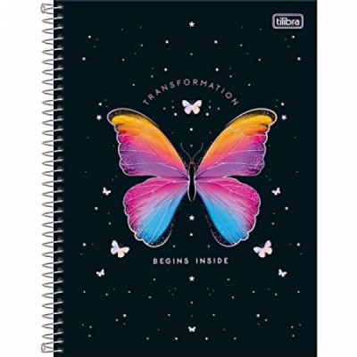 Caderno Universitário 10 mat Daisy Tilibra