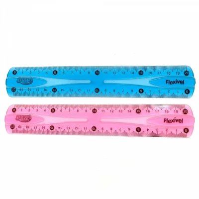 Regua Flexivel - 20cm Neon RE0002 - Brw