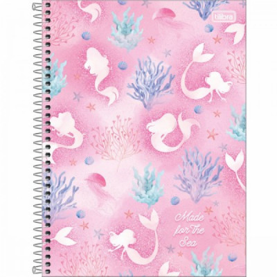 Caderno Universitário Wonder Sereia 10 Matérias 160fls - Tilibra