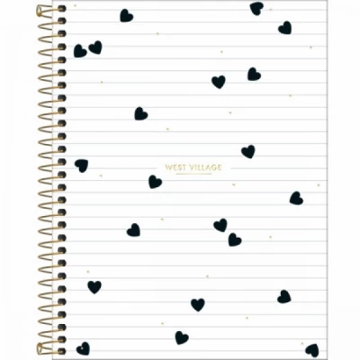 Caderno Colegial Tilibra West Village 10 mat - 160fls