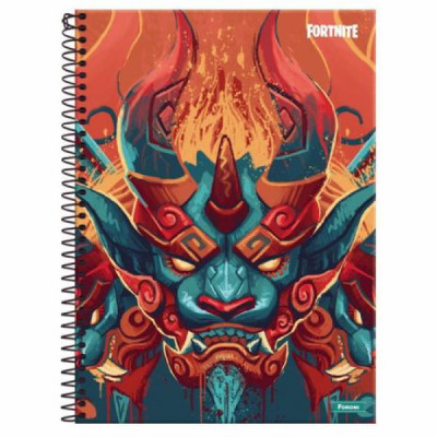 Caderno Universitário Fortnite - 1 Matéria 96fls - Foroni