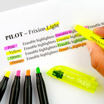 Caneta Marca Texto Apagavel  Frixion Light Neon - Pilot