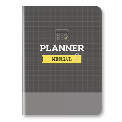 Planner Mensal Urban - 56 Paginas 90g 22x16 PL17 - Cartões Gigantes