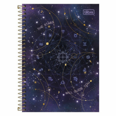 Caderno Espiral Tilibra 1/4 Magic 80fls