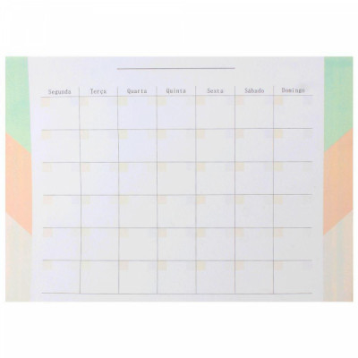 Bloco Planner Mensal Interponte 30fls - HA82810