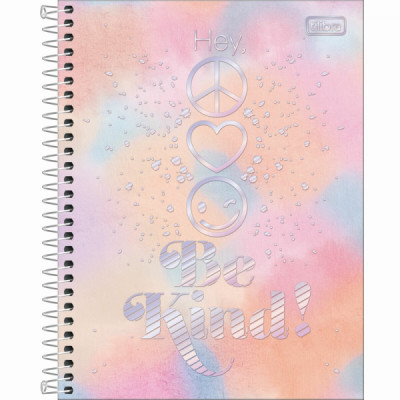 Caderno Tilibra Good Vibes 10 mat - 160fls