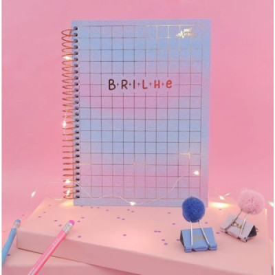 Caderno Colegial Merci Brilhe 80fls