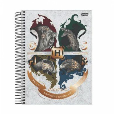 Caderno Colegial Harry Potter - 01 Materia 80fls - Jandaia