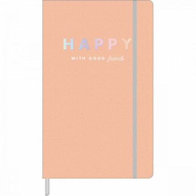 Caderno Fitto Happy   Sem Pauta Bullet Journal - 80fls Grande - Tilibra