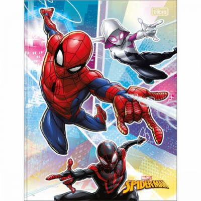 Caderno Brochura Tilibra Spider Man 80fls