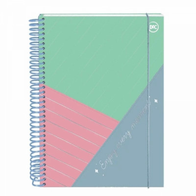 Caderno Colegial Enjoy - 10 Materias Ref.3388 160fls - Dac