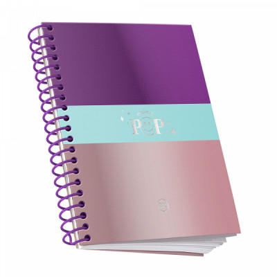 Agenda Planner Permanente Pop Metalizado  - Ref. 3448  140x200 96fls - Dac