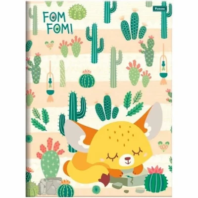 Caderno Brochura Foroni Fom Fom 80fls