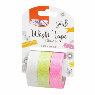 Washi Tape BRW Linha Soul Glossy