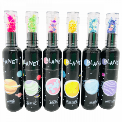 Kit Caneta Marca Texto Planeta  Galaxia -  06 Cores Neon TF167